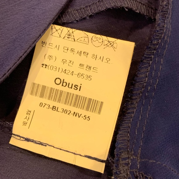 Obusi Blazer Blouse XS - Picture 7 of 12